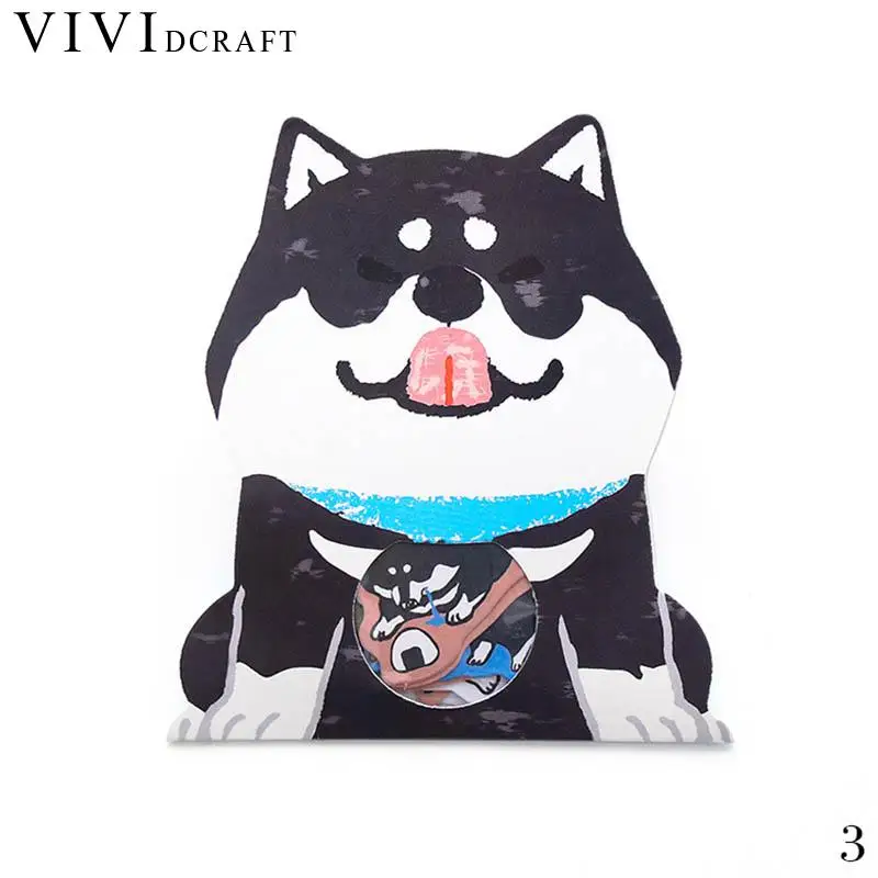 Vividcraft милая собака бумажная ручной работы стикер s Husky клей принтер бумажные