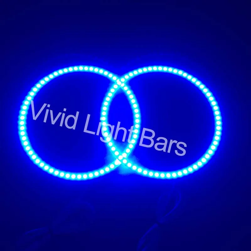 RGB led halo headlight kits for Jeep Wrangler Hummer vehicles | Автомобили и мотоциклы