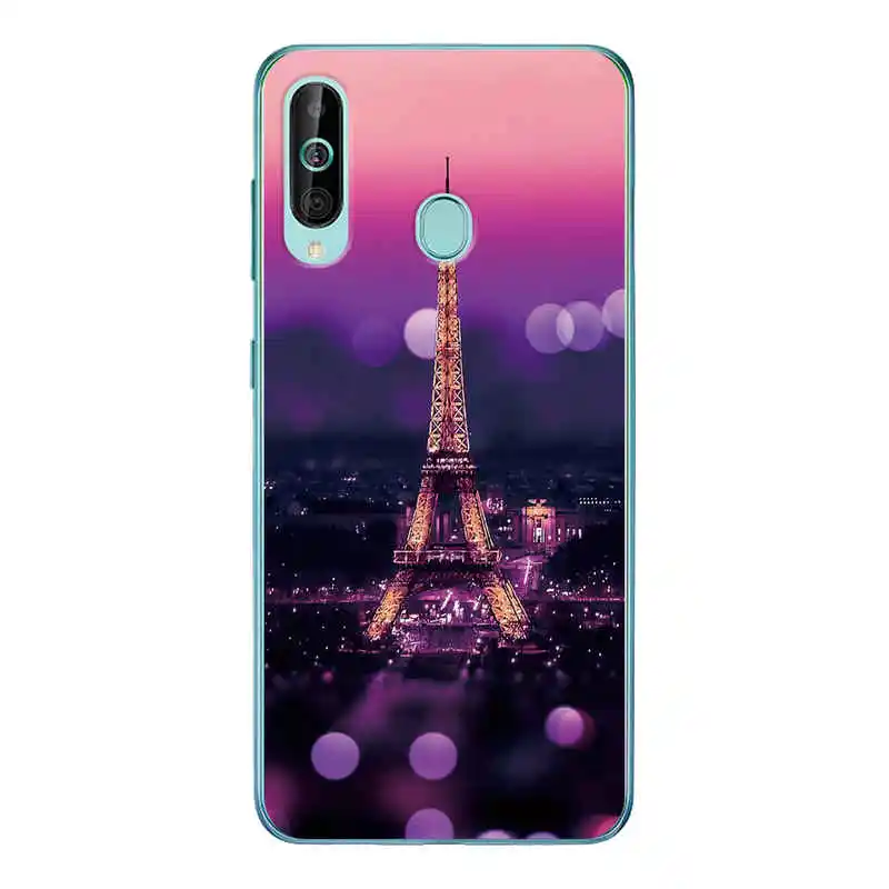 Узорчатый чехол для samsung A60 A50 A40 Galaxy A70 A30 A10 A20 из мягкого силикона с принтом