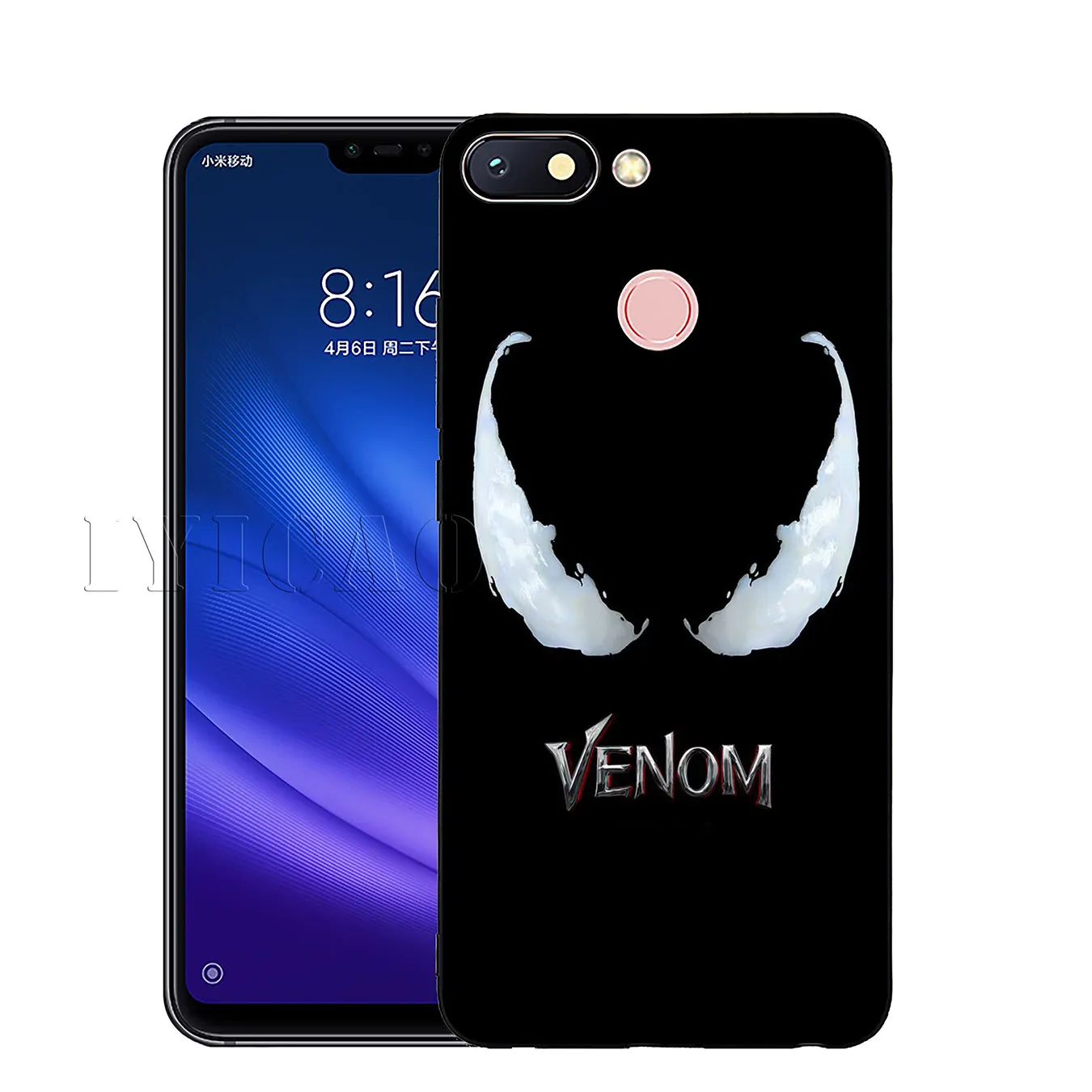 IYICAO Venom Marvel Мягкий силиконовый чехол для телефона Xiaomi Mi 10 9 9T CC9 CC9E 8 SE A3 Pro A1 A2 Lite 6