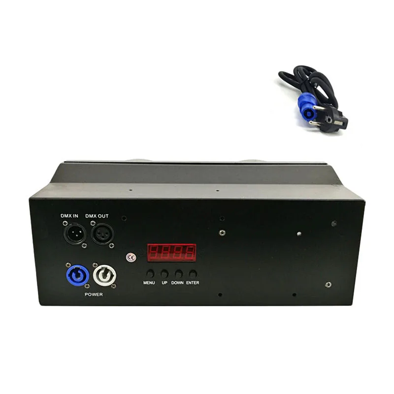 2 глаза 2x100 Вт Светодиодный светильник 200 COB Par RGBW + УФ 6 в 1 DMX сценическое освещение