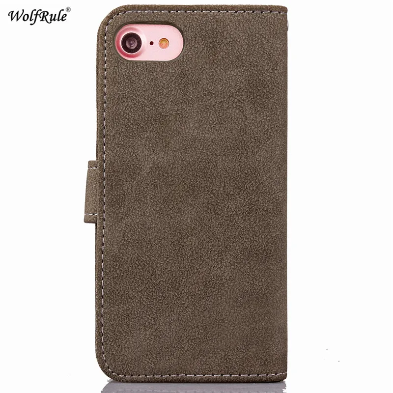 Чехол WolfRule для Iphone 8 Plus чехол с откидной крышкой из искусственной кожи кошелек