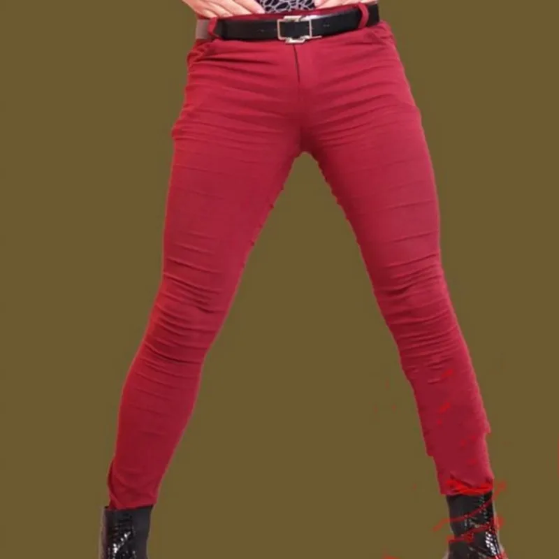 Мужские узкие джинсы брюки карандаш облегающие длинные повседневные джинсовые