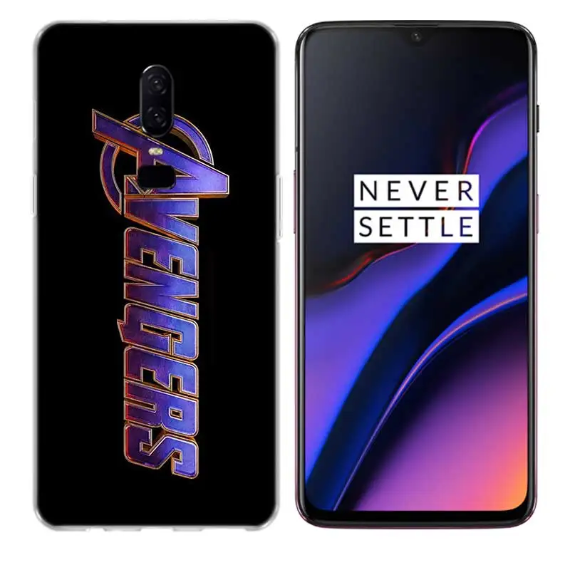Revenge Alliance Luxury Soft TPU Silicone Phone Back Case For OnePlus One Plus 7 Pro 5 5T 6T 6 Fundas Printed Cover |