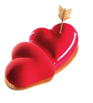 Filbake 3d любимые силиконовые формы в форме сердца Украшение торта Toos торт MoldIce крем