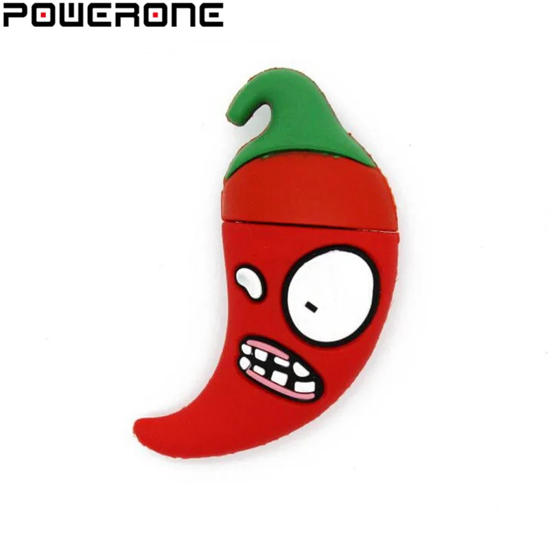 USB флеш накопитель POWERONE fruit chili флешка с изображением ананаса карта памяти моркови