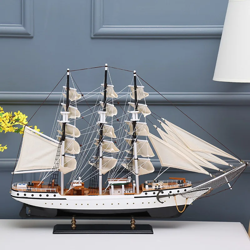 LUCKK 80 см DIY DANMARK сборные строительные наборы деревянная модель кораблей Изысканные домашние поделки для декорирования интерьера парусник игрушки подарок