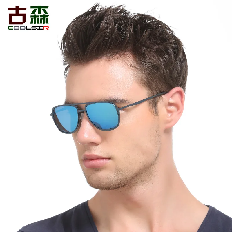 Оптовая продажа 2017 мода поляризованные Для Мужчин's Защита от солнца Очки для