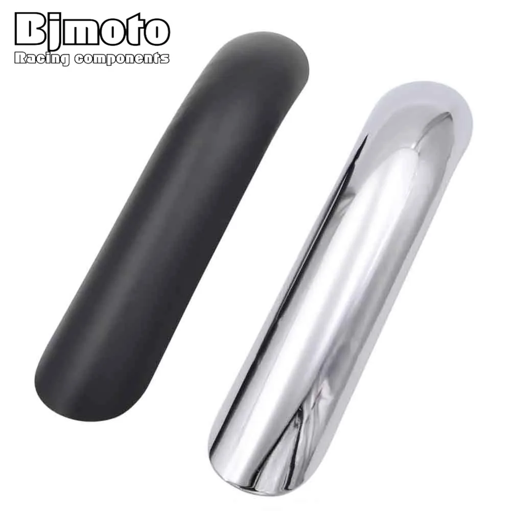 BJMOTO Motorcycle Adjustable Chrome Exhaust Muffler Pipe Heat Shield Cover Guard For Harley cruiser chopper/custom | Автомобили и
