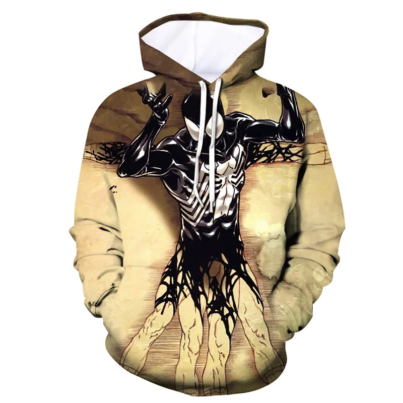 Fashion men Hoodies Sweatshirt Men 3d Printing Spider-Man Far From Home Harajuku Streetwear Hoodie Cosplay | Мужская одежда
