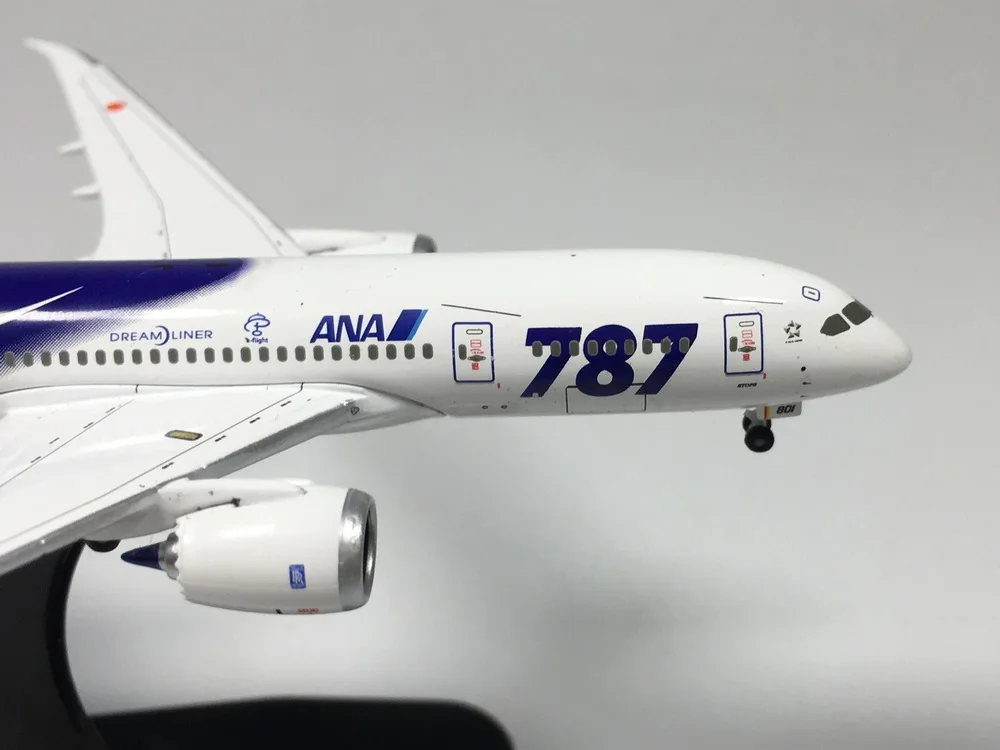 Hogan 1:500 ANA Boeing B787 8 JA801A Dreamliner литье под давлением модель самолета|diecast model airplane|diecast