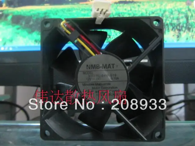 Для NMB 3110RL 04W S19 8025 12В 0.10A|nmb| |