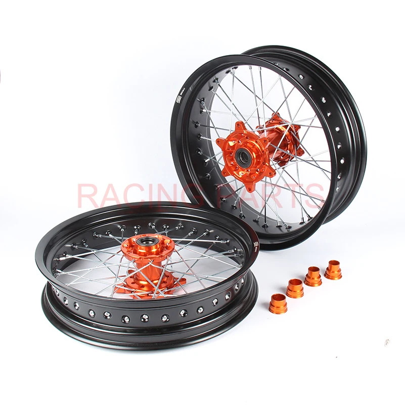 3 5/4 25*17 OEM размер SUPERMOTO FIT crf CRF250X CRF450X 05 17 комплекты обода колеса|Колеса| |