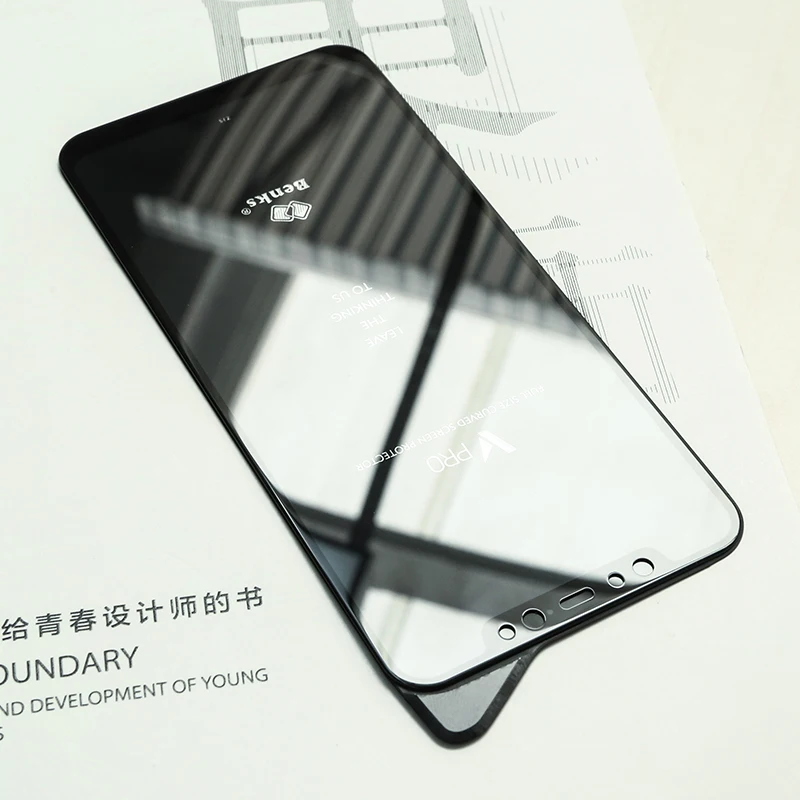 Оригинальный Benks для Xiaomi Mi 8 закаленное стекло Mi8 защита экрана 3D Edge полное