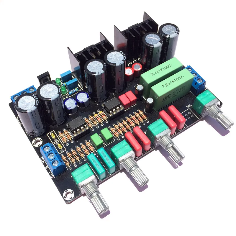 Двойной op amp NE5532 AC 12V класс A доске для высокотемпературного тонального сигнала с