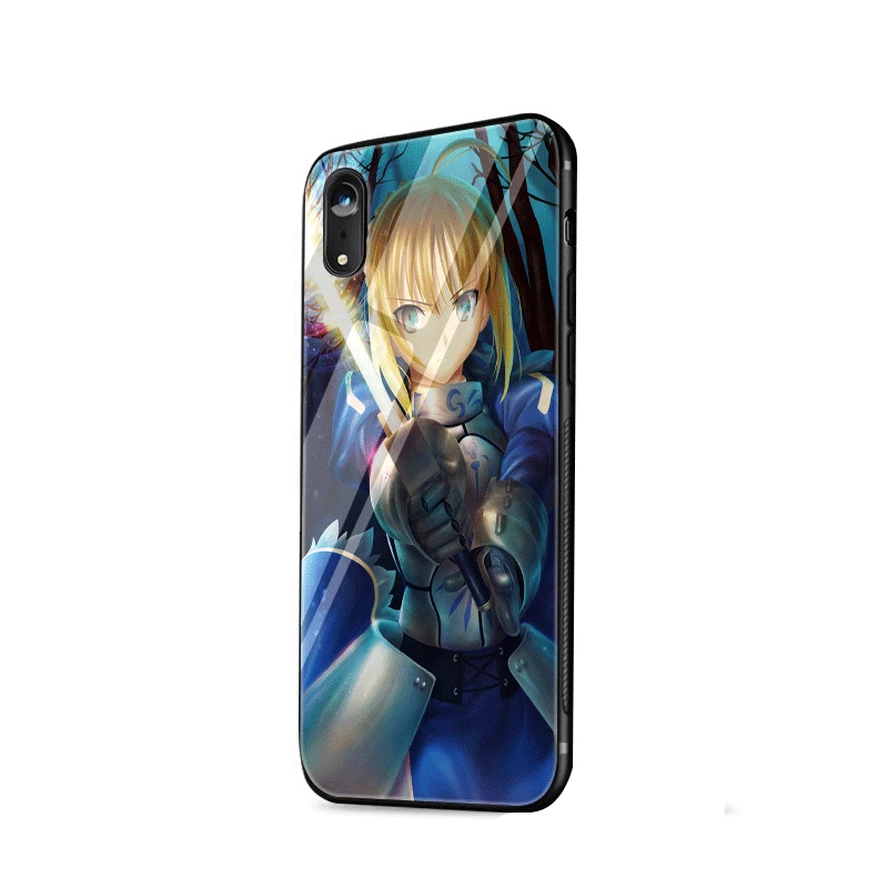 Fate Grand Order аниме ТПУ чехол для iPhone 11 Pro XR X XS Max 5 5S 6 6s 7 8 Plus Защита Крышки |