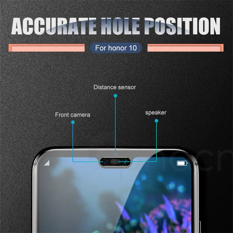 2 шт 3D полное покрытие закаленное стекло для Huawei Honor 9 Lite V10 V9 Play экран Защитная