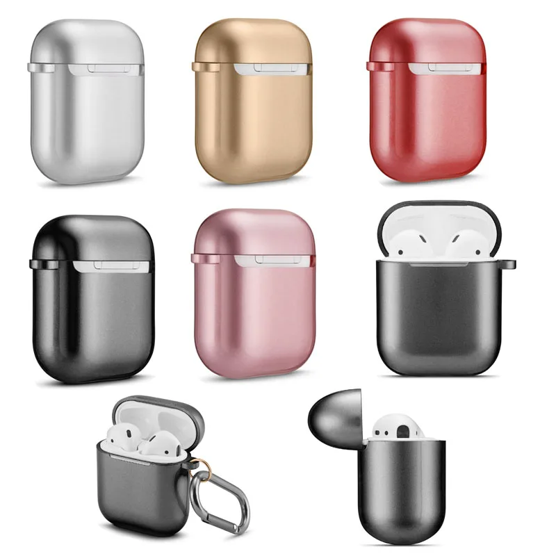 Защитный чехол для Apple Airpods 1 2 Чехол наушников коробка зарядки ударопрочный s