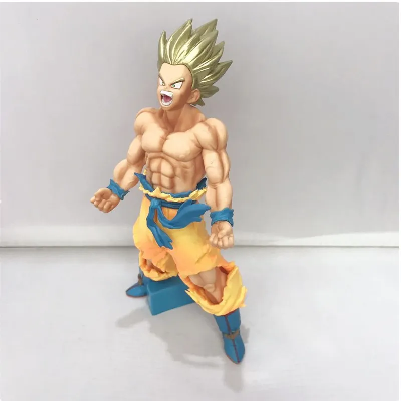 7 &quotаниме Dragon Ball Z Son Goku Супер Saiyan Blood of Saiyans 18 см ПВХ фигурка Коллекционная модель