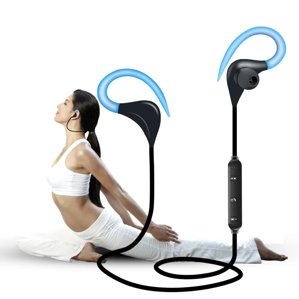 Новые спортивные Bluetooth наушники Беспроводные Мини гарнитура с микрофоном