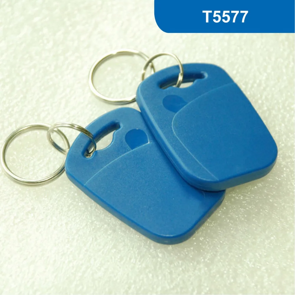 Брелок для ключей KT01 RFID LF 125 кГц брелок 330 бит R/W ATMEL ISO18000 2 с чипом T5577|Карты контроля