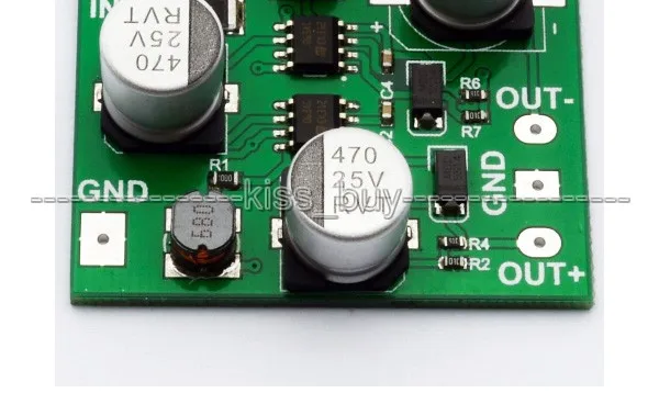 Отрицательное напряжение двойной DC12V -12V блок питания 5-12V до 12V для усилителя |