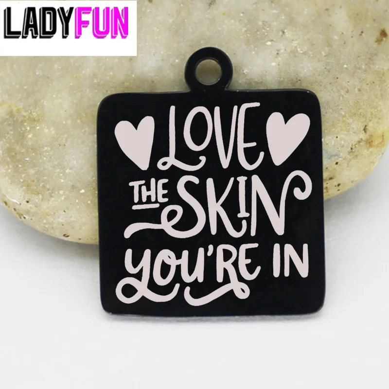 

Ladyfun очаровательыне нержавеющие-любите кожу, которую вы в шарме для изготовления ювелирных изделий