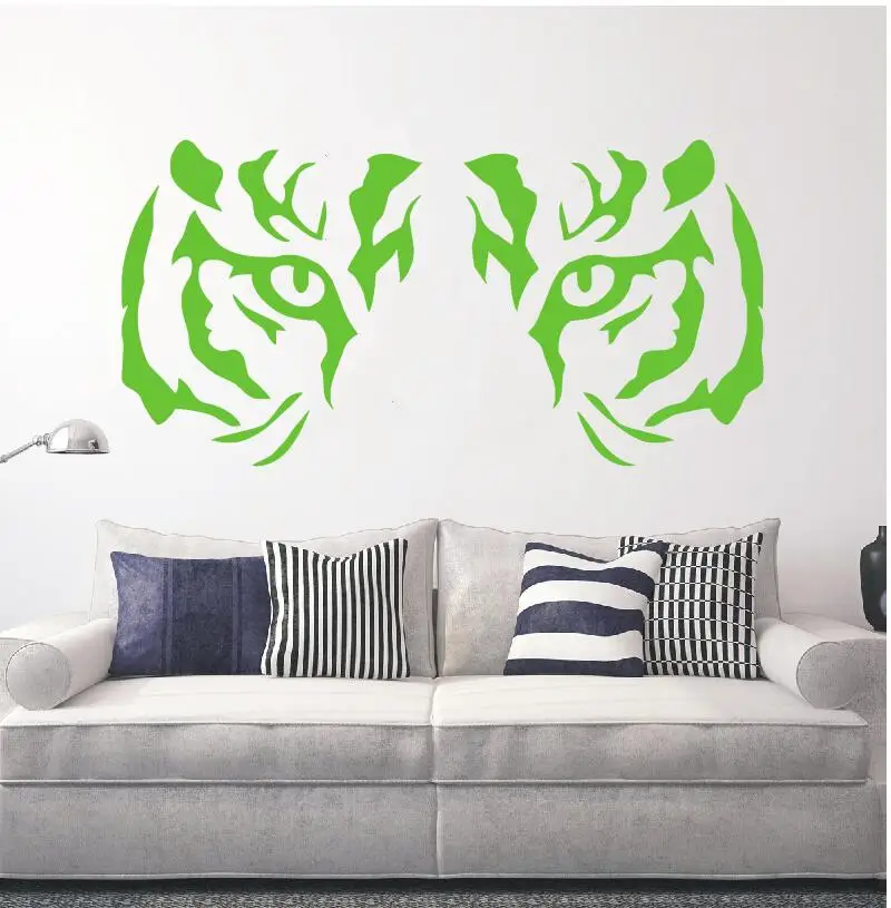 YOYOYU Art Home Decor тигра с животным хищником Наклейка на стену Виниловая наклейка для
