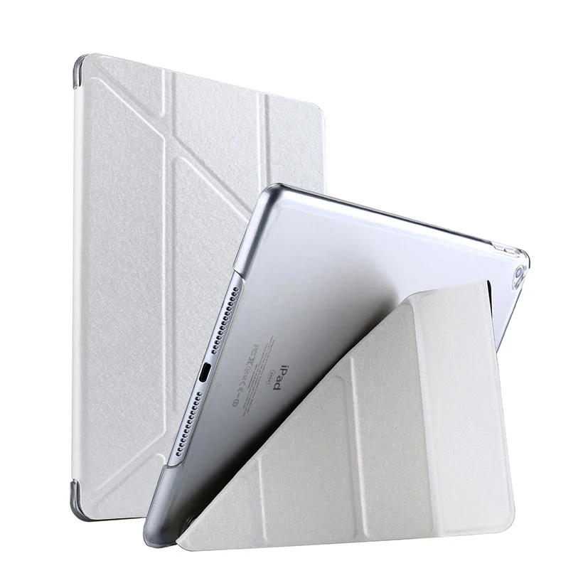 Смарт-чехол с подставкой для iPad Mini 4, жесткий чехол с откидной крышкой в три раза, кожаный чехол для Apple iPad Mini 4, чехол