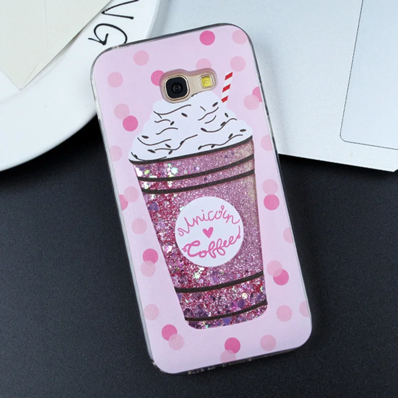 Glitter Cover For Samsung Galaxy J5 J7 2017 A5 A3 Perfume Quicksand Dynamic Liquid Pro |