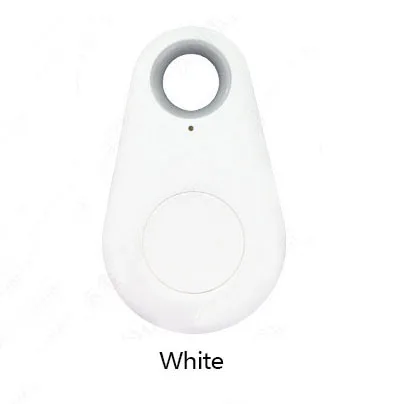 White New Pets Smart Mini GPS Anti-Lost Waterproof Bluetooth Tracking Finder Device Auto Car Pets Kids Motorcycle Trackers - Цвет: White