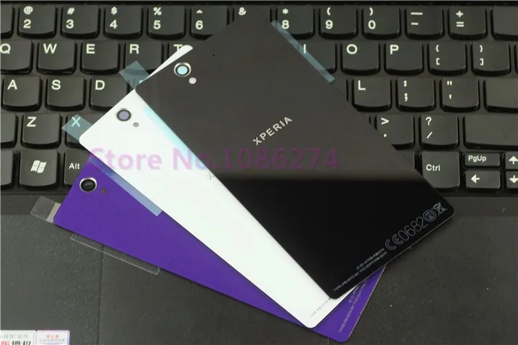 10PCS/LOT Original New Back Panel/Battery Cover housing Replacement Genuine for Sony Xperia Z L36h C6603 free shipping | Мобильные