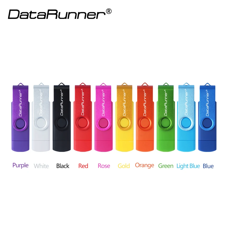 DataRunner высокоскоростной портативный флэш накопитель 128 ГБ USB 16 32 64 256 Micro Usb флешка 3 0