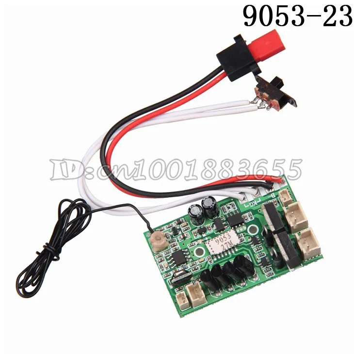 Двойной лошади DH9053 части контроллер оборудования 40mhz 49mhz9053-23 DH 9053 RC вертолет от оригинального завода