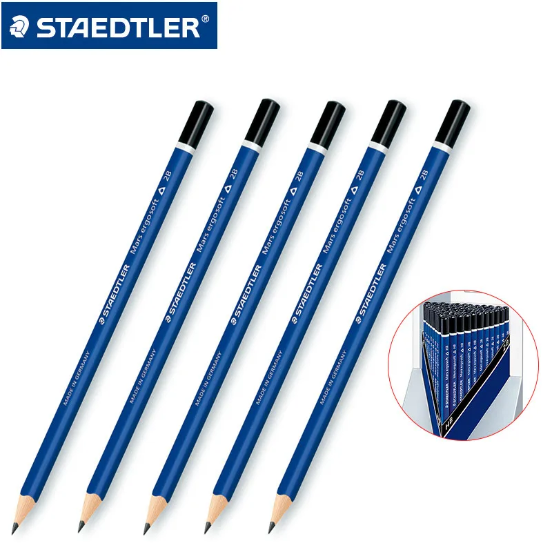 Немецкий карандаш STAEDTLER треугольные ручки для письма рисования школьные карандаши школы 2B/HB креативные