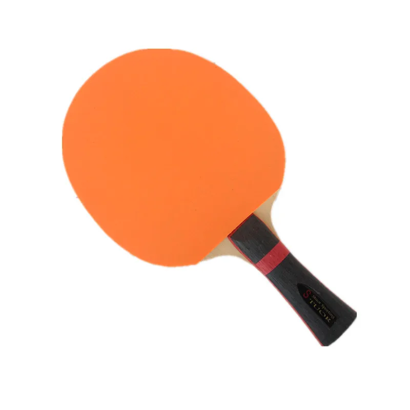 

Table tennis racket Double Pimples-in rubber Ping Pong Racket tenis colourful table tennis