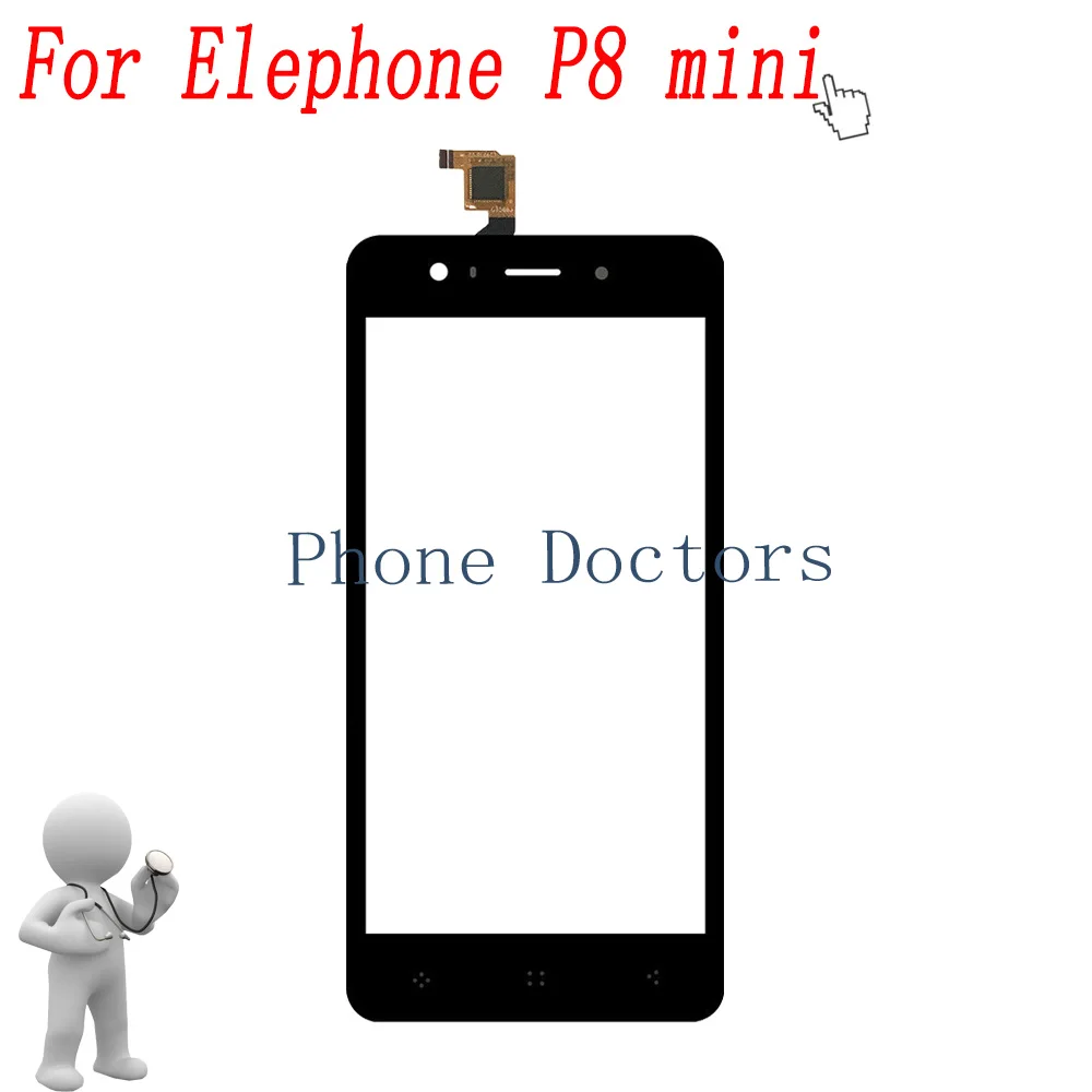 5 0 дюймовый сенсорный экран дигитайзер замена стекла для Elephone P8 mini|Сенсорные