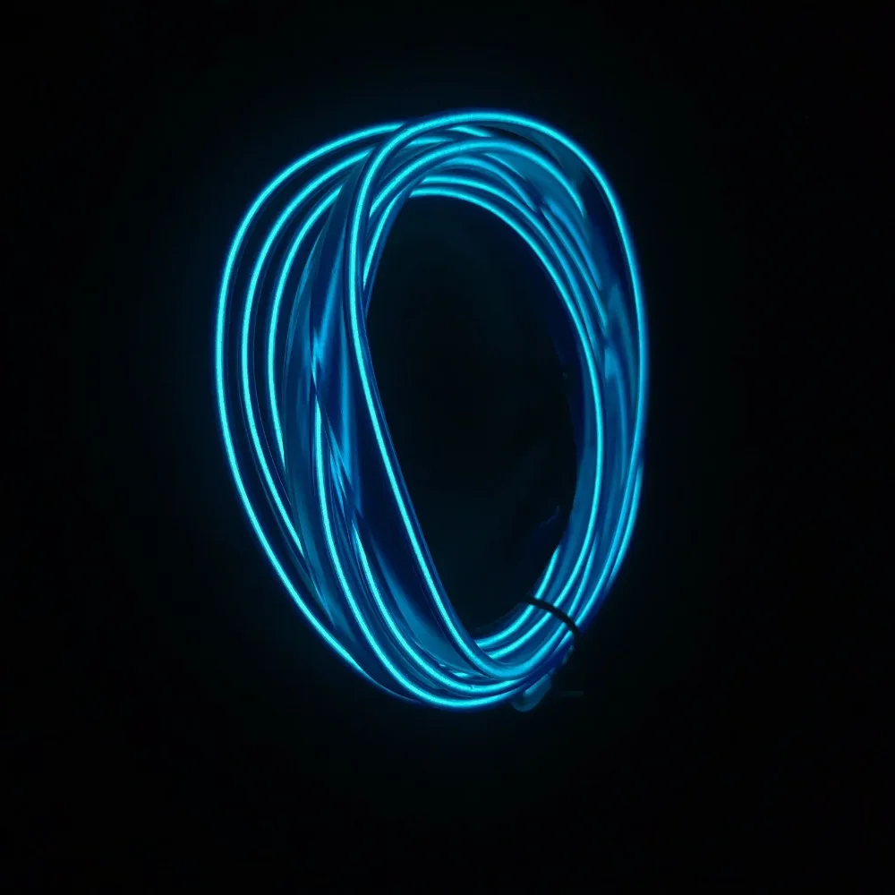 Гибкая неоновая Светодиодная лента для салона автомобиля 12 В | Автомобили и