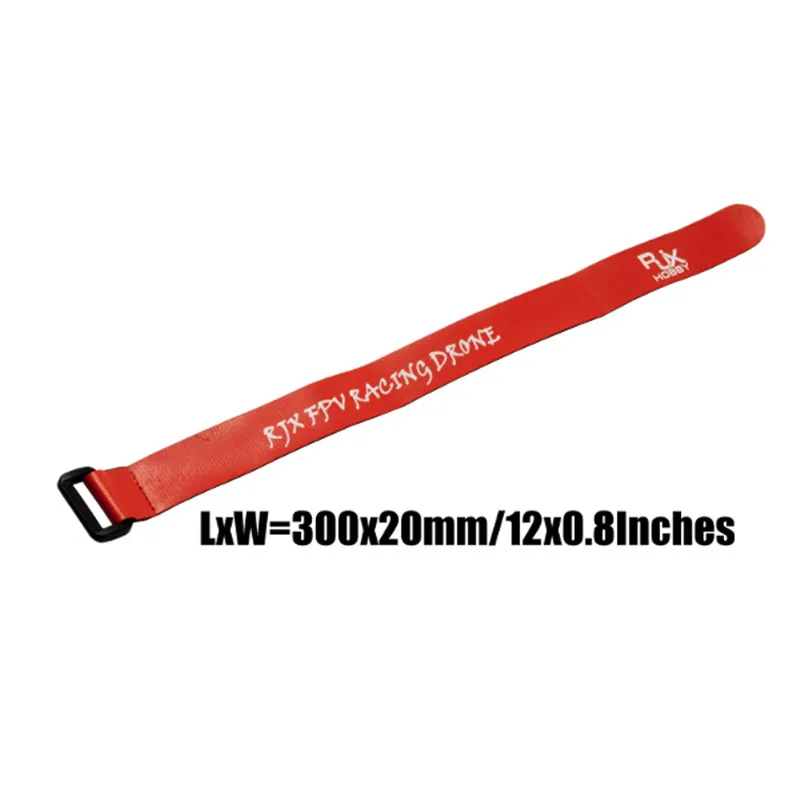 RJX HOBBY Magic Tape Завязывающийся ремень для Lipo батареи красный зеленый черный