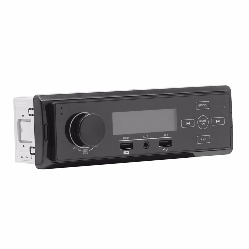 Автомобильный аудио 1Din Bluetooth Handsfree USB/Зарядка телефона MP3 плеер с поддержкой AUX/SD/FM