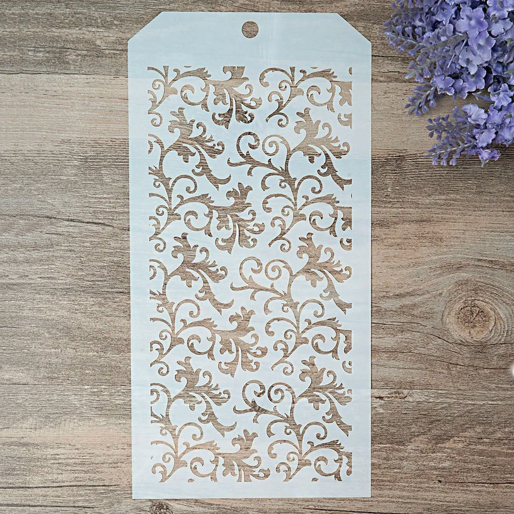 ST122476 12*24 см DIY ремесло Многослойные трафареты для стен Живопись штампованная для скрапбукинга штампы альбом декоративное тиснение бумажные карты - Цвет: ST122476