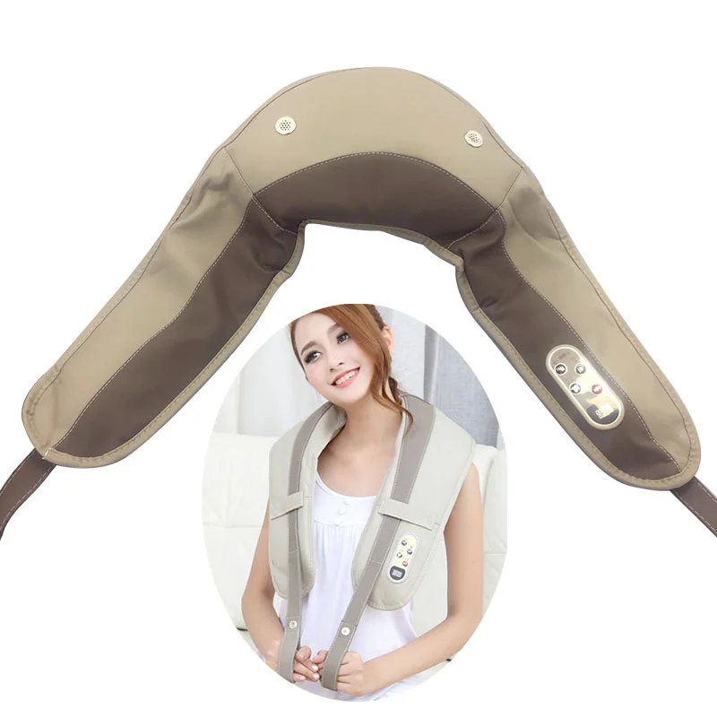 Массажная шаль. Массажный пояс для шеи и плеч накидка массажный инструмент.