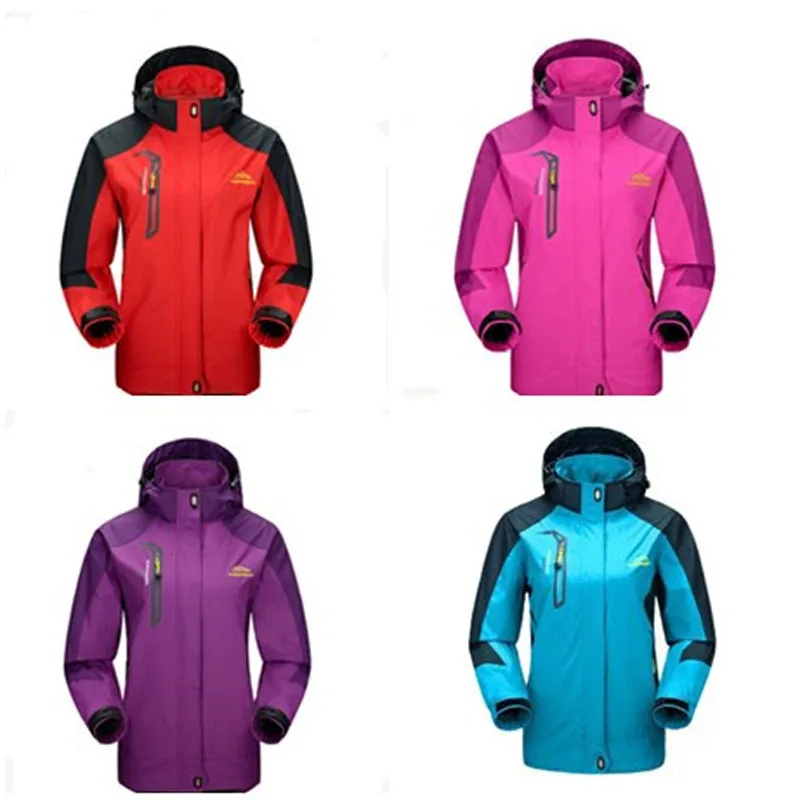 Женская куртка для походов на открытом воздухе водонепроницаемая ветрозащитная