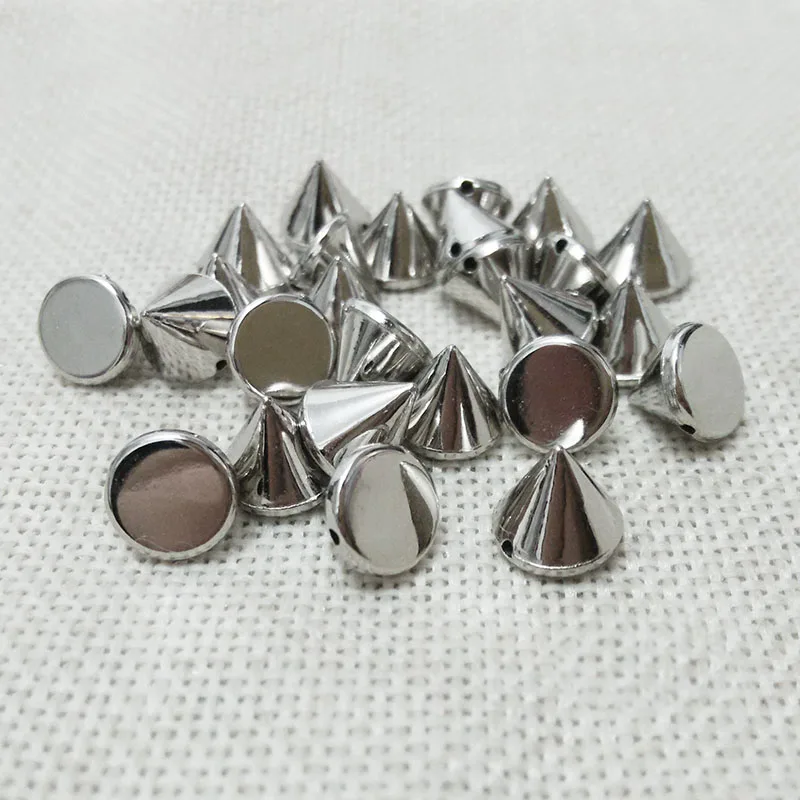 Украшения для бижутерии в стиле панк с заклепками и шипами конические шпильки