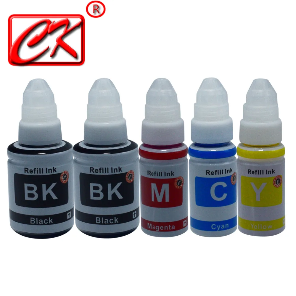 Запасные чернила CK для принтера Canon PIXMA MG5440 IP7240 MX924 MG5540 MG5640 MG6640 5 шт. | Компьютеры и