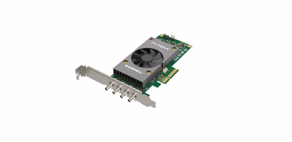 Один канал Pro Capture SDI 4K Plus PCIe Card 4Kp60 поддержка 12G Capture| |