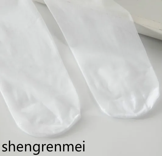 Shengrenmei 2019 новые модные черные белые сексуальные чулки до бедра с прозрачным
