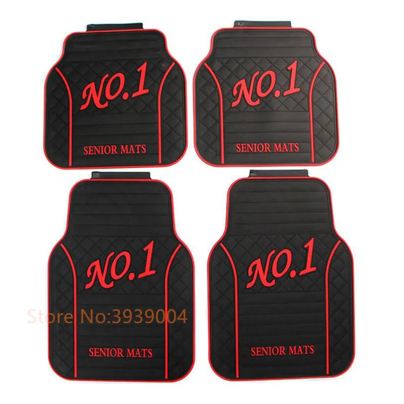 

5PCS Universal Car Floor Mats Fit For Most of 5 Seats Cars Anti-Slip Mat Car Floor Mats No.1 Car Styling Floor Mats Accessories