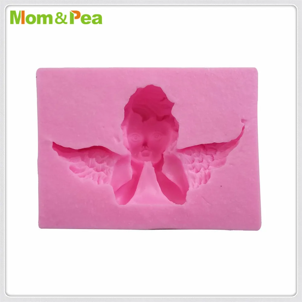 Mom & Pea MPA1997 силиконовая форма с изображением ангела украшение для торта помадный