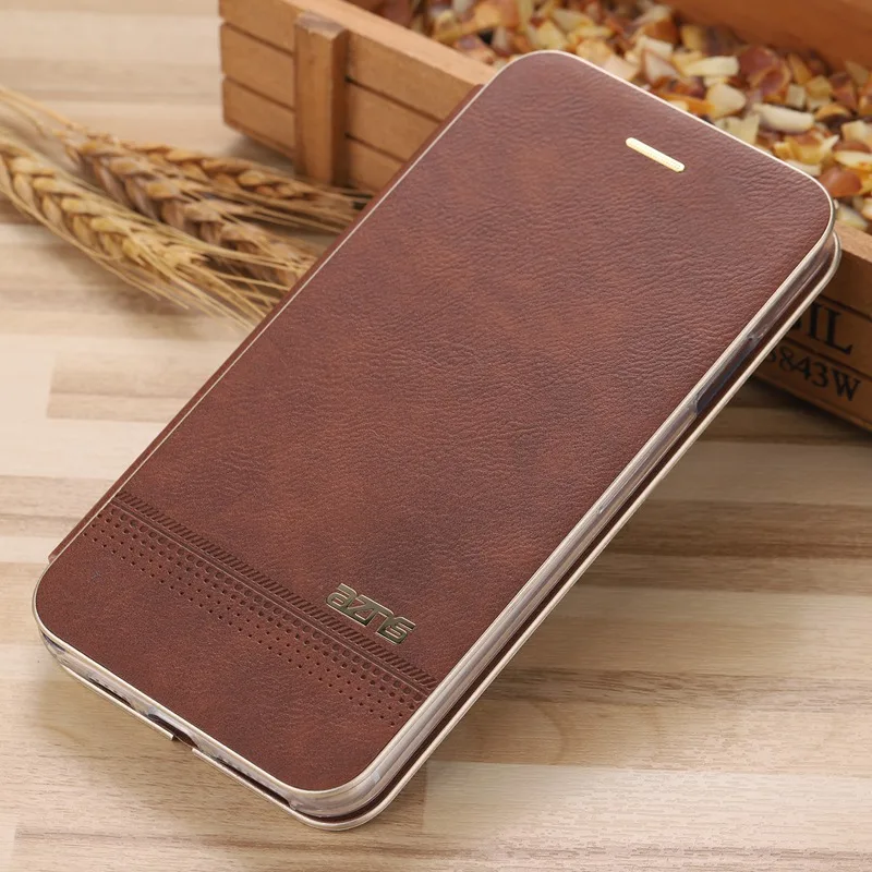 Кожаный флип чехол с подставкой для iPhone X XS Max XR ультра тонкий 6 6s 7 8 Plus держатель